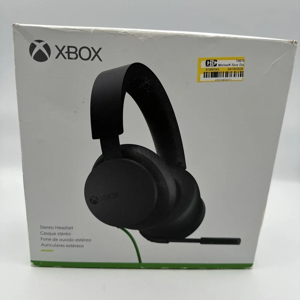 Microsoft Xbox Wired Stereo Headset for Xbox Series X/S Xbox One and PC
